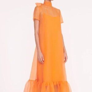 ISO STAUD Orange Calluna Maxi Dress